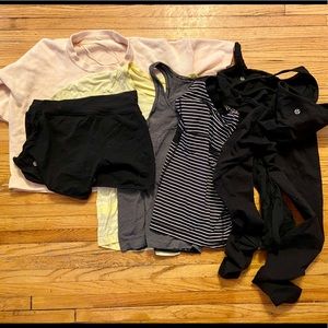 Lululemon lot of 8 pieces of clothes size small